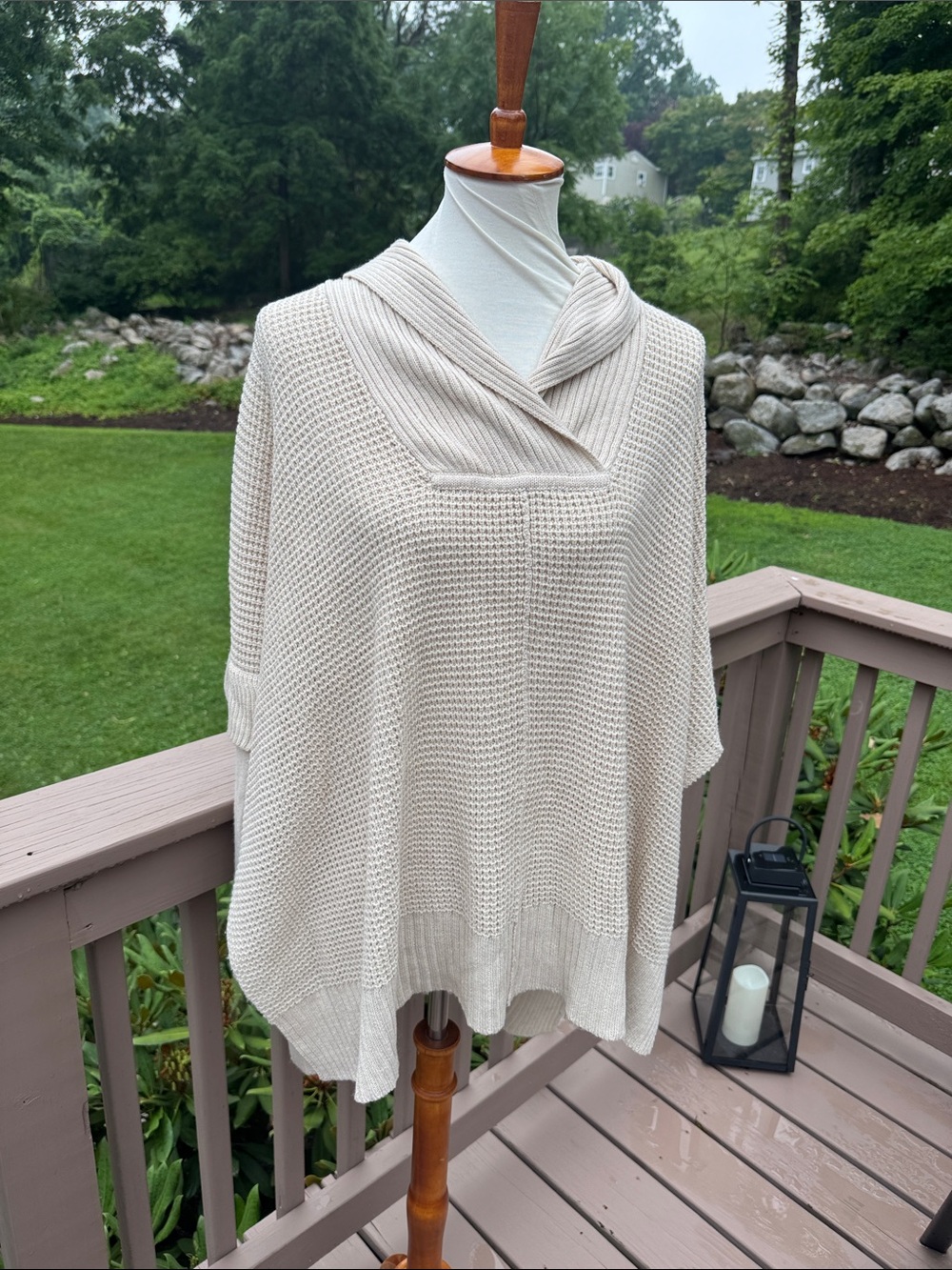 🆕 RetroD Cavallo Poncho Sweater